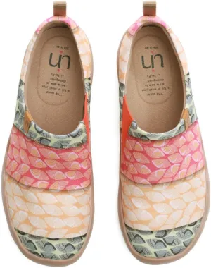 UIN Women's Art Travel Slip-On Shoes Casual Lightweight Breathable Flats Comfortable Loafers