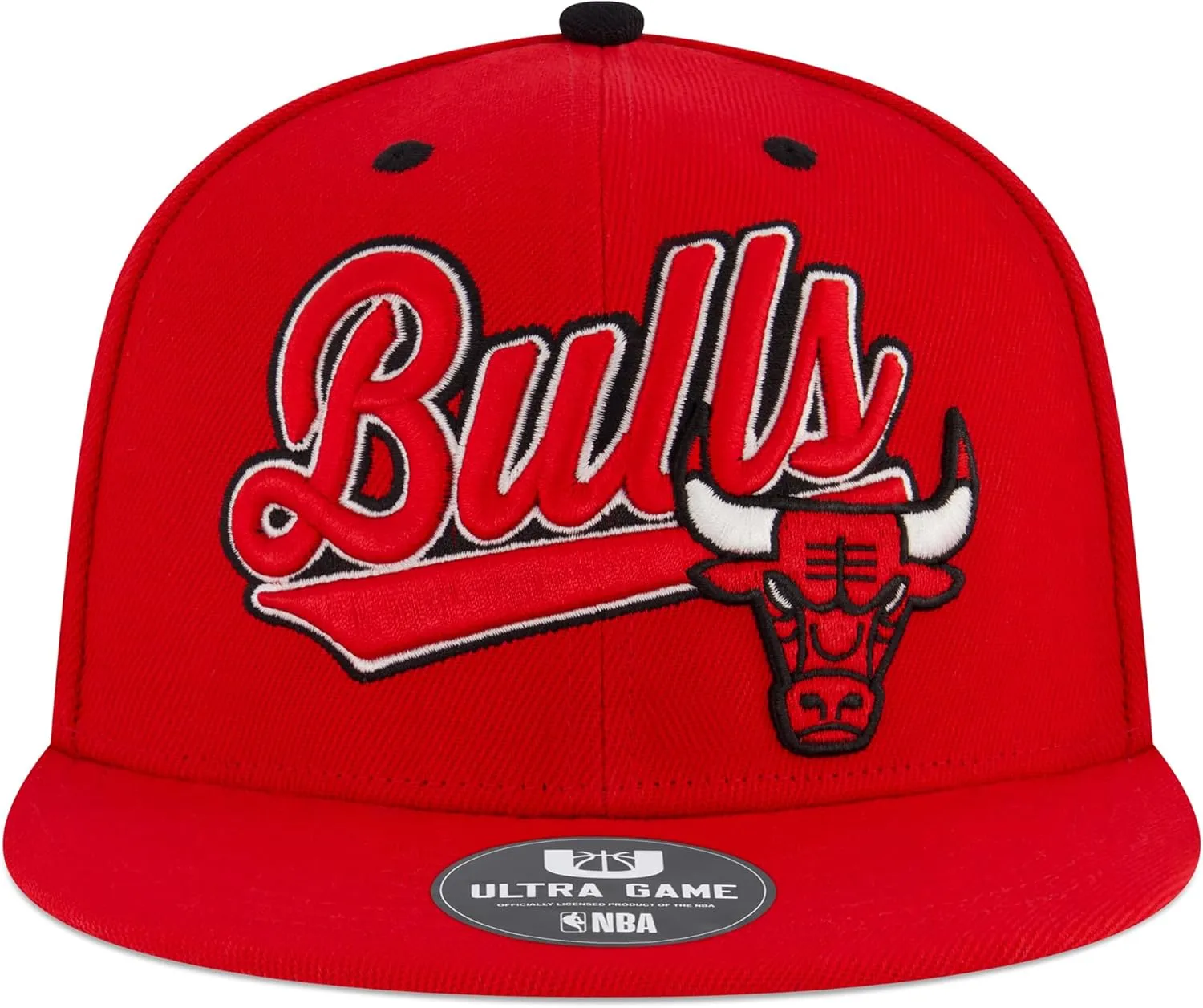 Ultra Game Youth NBA Official 8-20 Snap Back 3D Embroidered Team Logo Baseball Cap Hat