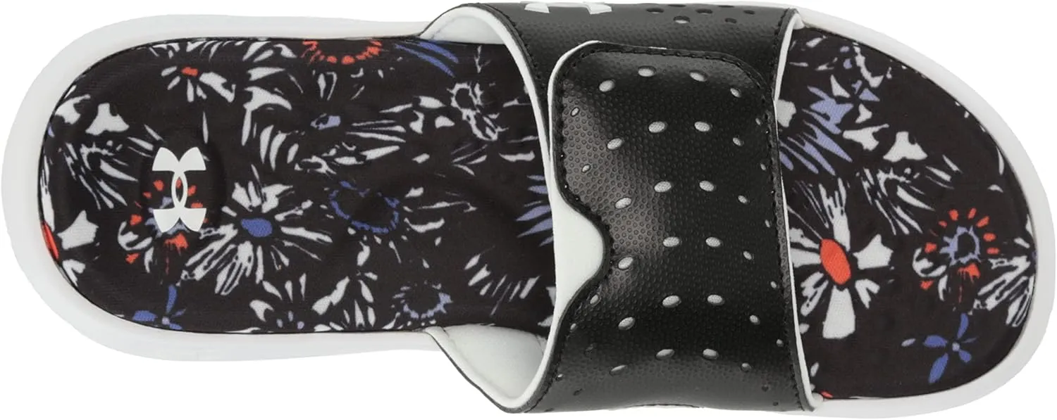 Under Armour Girls' Ignite Pro Graphic Slide Sandal