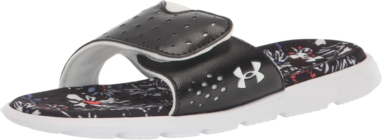 Under Armour Girls' Ignite Pro Graphic Slide Sandal
