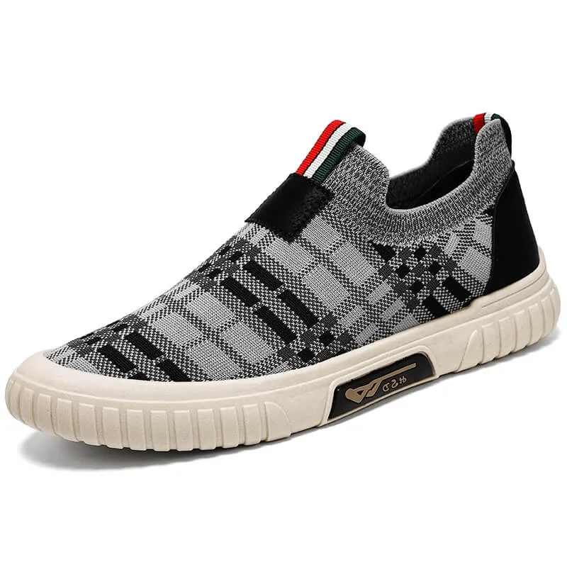 UrbanKnits Men's Breathable Slip-On Shoes