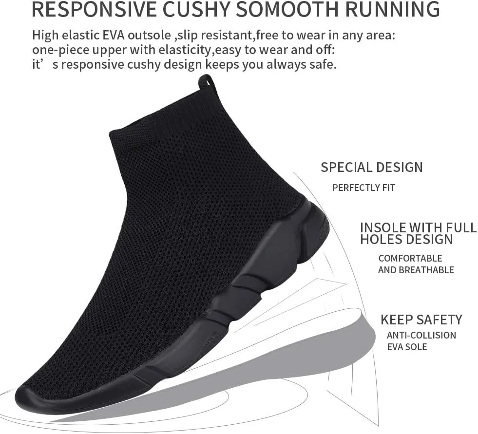 VAMJAM Men's Socks Sneakers Slip On Lightweight Breathable Comfortable Fashion Walking Shoes…