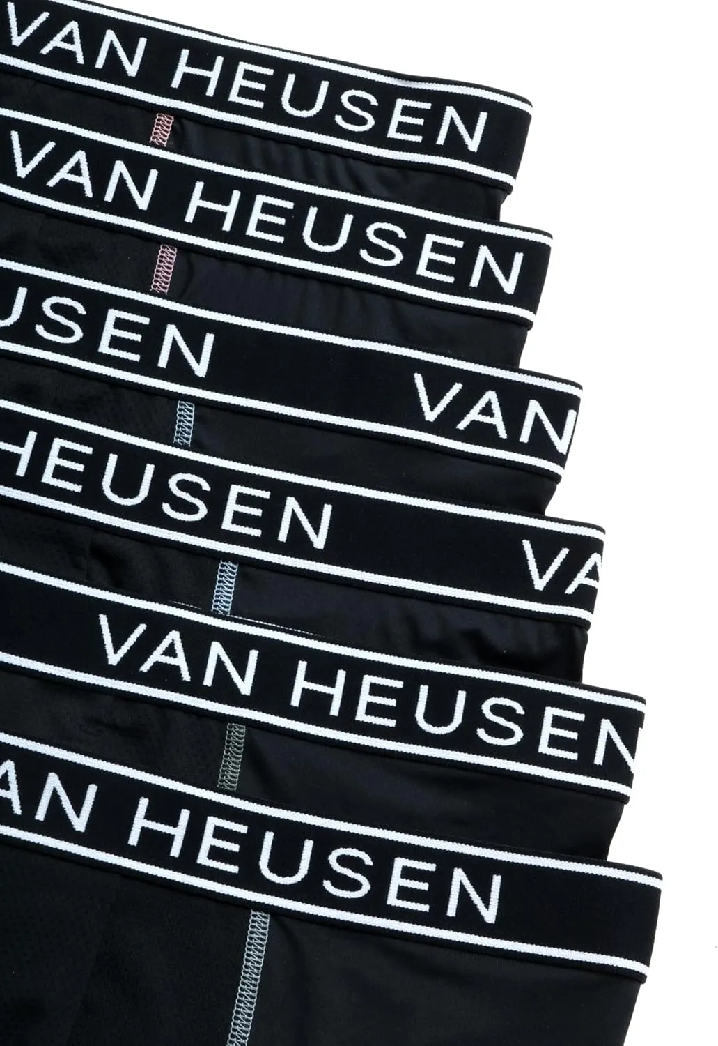 Van Heusen Men's Boxer Briefs - 6 Pack Sport Soft Performance Moisture Wicking Boxers - Breathable Underwear for Men (S-XL)