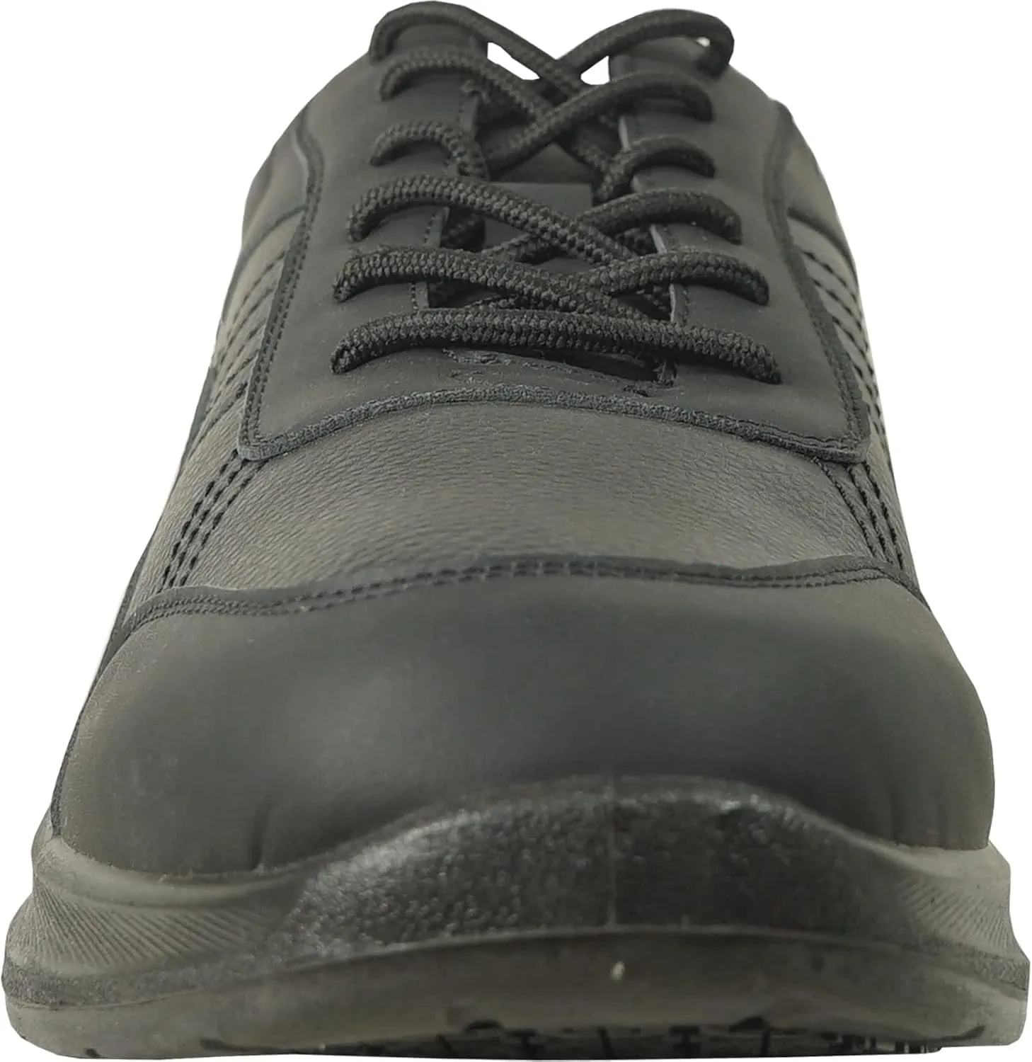 VANGELO Professional Slip Resistant Men Work Sneaker Shoe for Food Service Health Care Nurse Nick and Jimmy Black