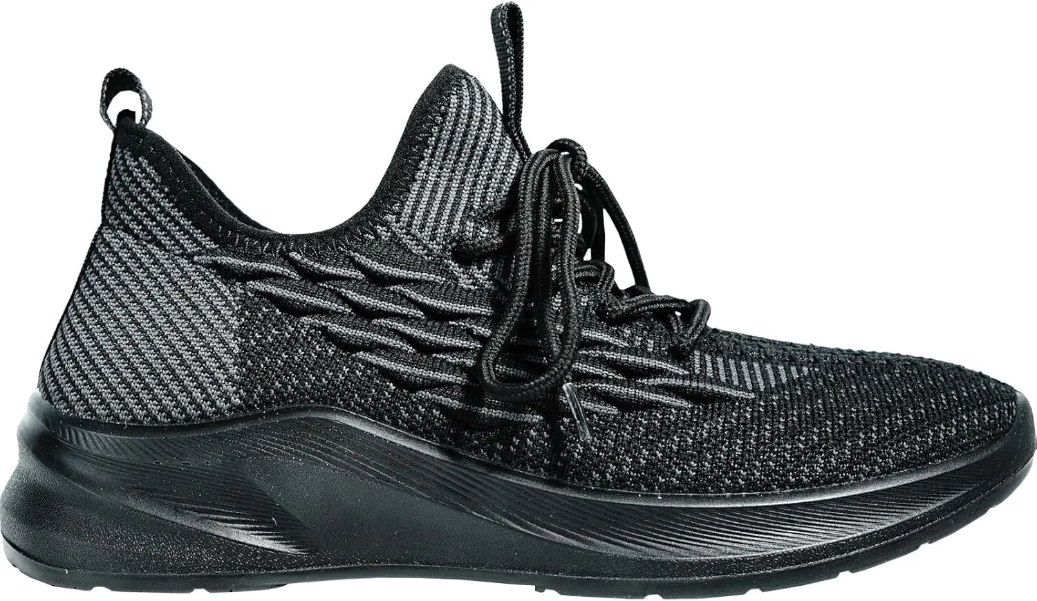 VANGELO Women Professional Slip Resistant Work Sneaker Shoe for Food Service Health Care Nurse AVA and ARIA Black