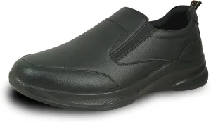 VANGELO Women Professional Slip Resistant Work Sneaker Shoe for Food Service Health Care Nurse AVA and ARIA Black
