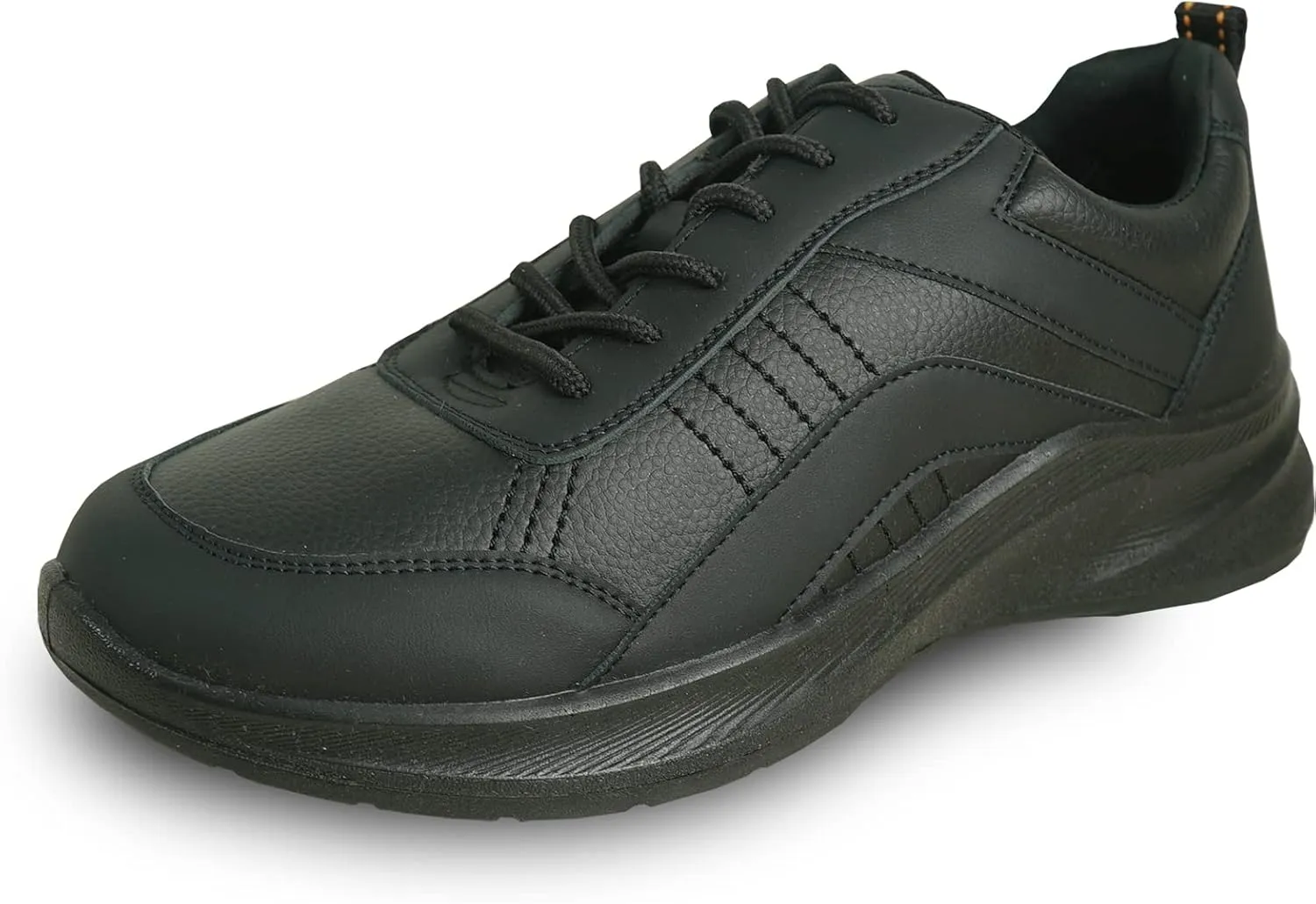 VANGELO Women Professional Slip Resistant Work Sneaker Shoe for Food Service Health Care Nurse AVA and ARIA Black