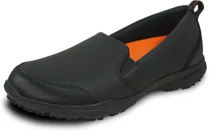 VANGELO Women Professional Slip Resistant Work Sneaker Shoe for Food Service Health Care Nurse AVA and ARIA Black