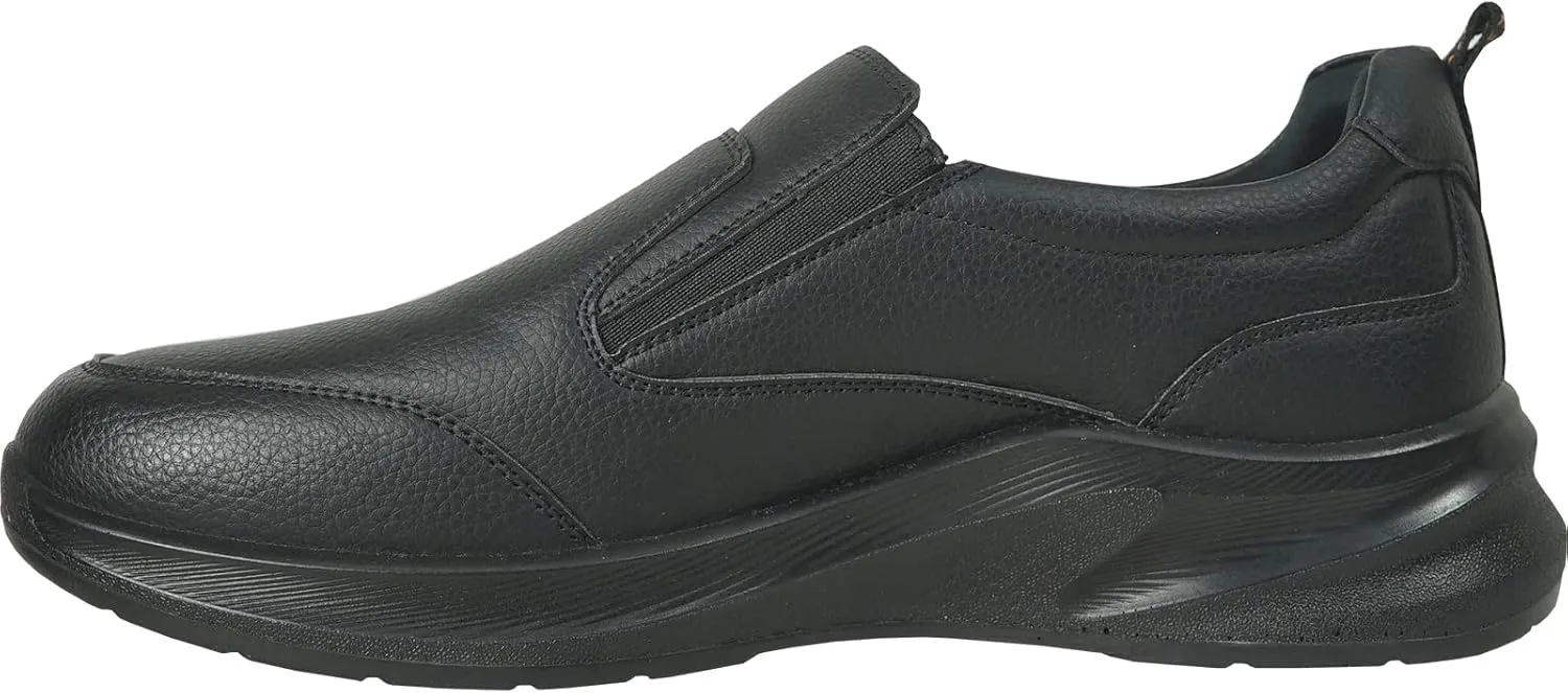 VANGELO Women Professional Slip Resistant Work Sneaker Shoe for Food Service Health Care Nurse AVA and ARIA Black