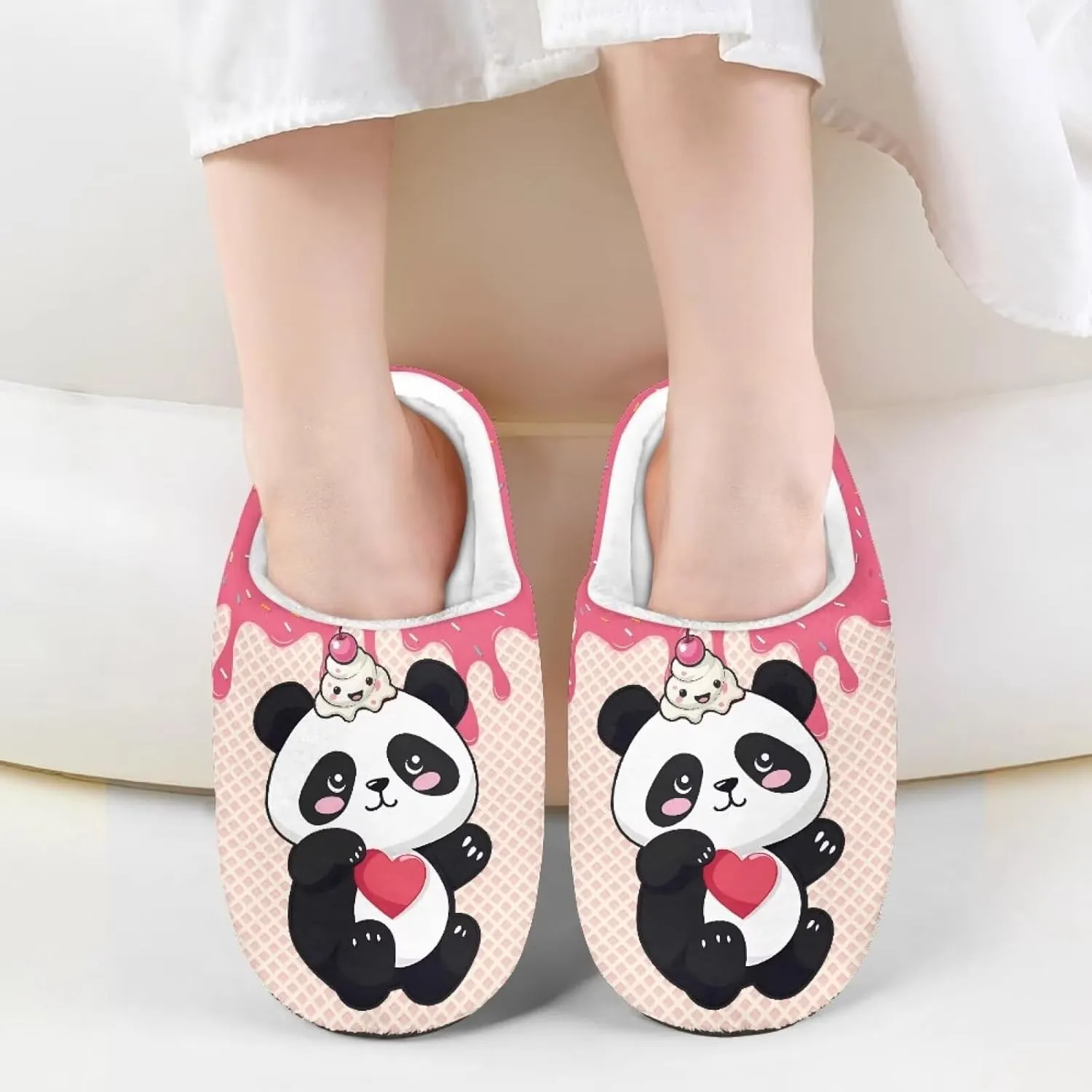Veniyate Toddler Slippers Boys Girls House Shoes Slip on Baby Sock Shoes Lightweight Indoor Bedroom Shoes