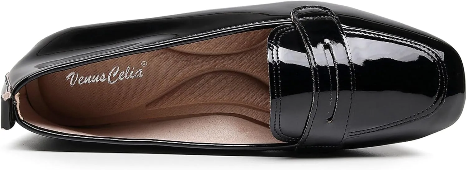 VenusCelia Women's CloseFitting Flat Shoe