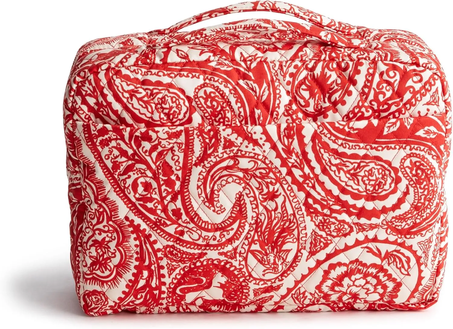 Vera Bradley Premium Cotton Lay Flat Travel Organizer, Paisley Key