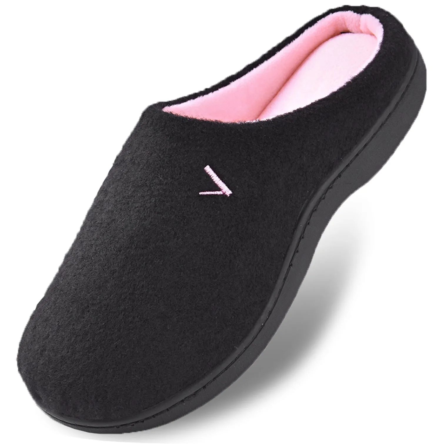 VONMAY Women's Slippers Slip On House Shoes Two Tone Memory Foam