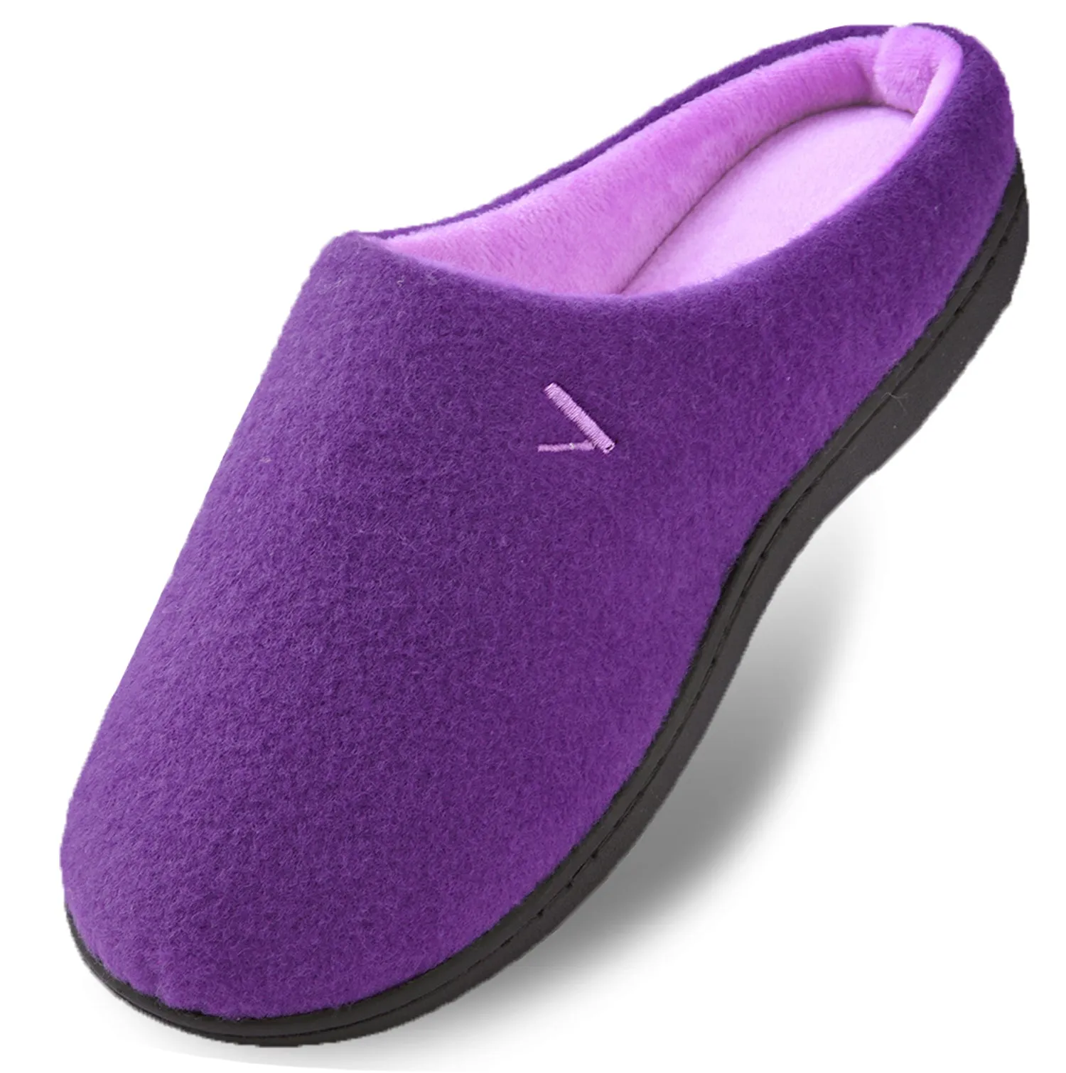VONMAY Women's Slippers Slip On House Shoes Two Tone Memory Foam