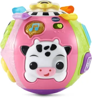 VTech Baby On-The-Moove Activity Ball with Textures, Pink