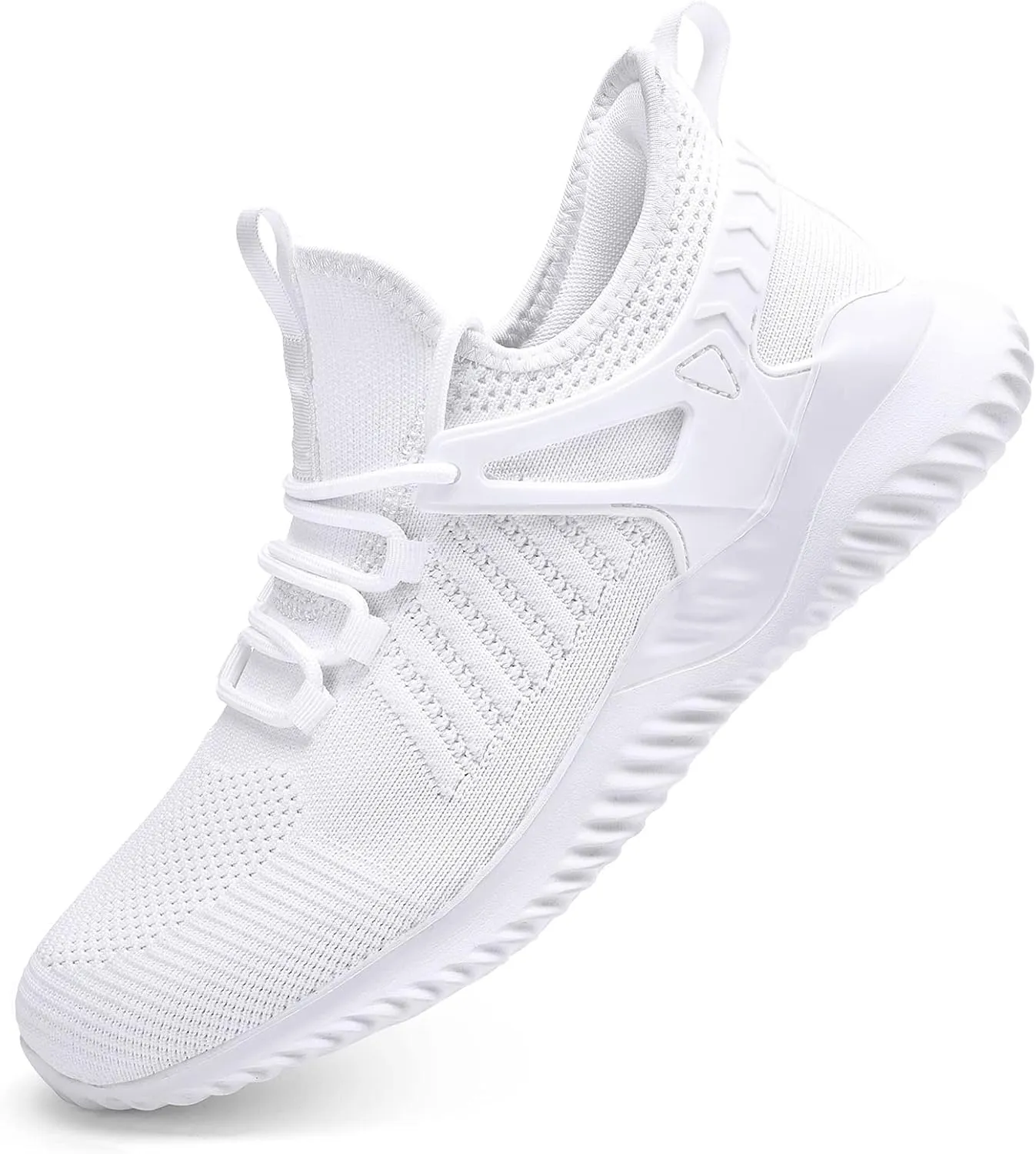 Walking Shoes for Men Sneakers - Slip on Tennis Running Memory Foam Shoes for Athletic Workout Gym Indoor Outdoor Lightweight Breathable Casual Sneakers