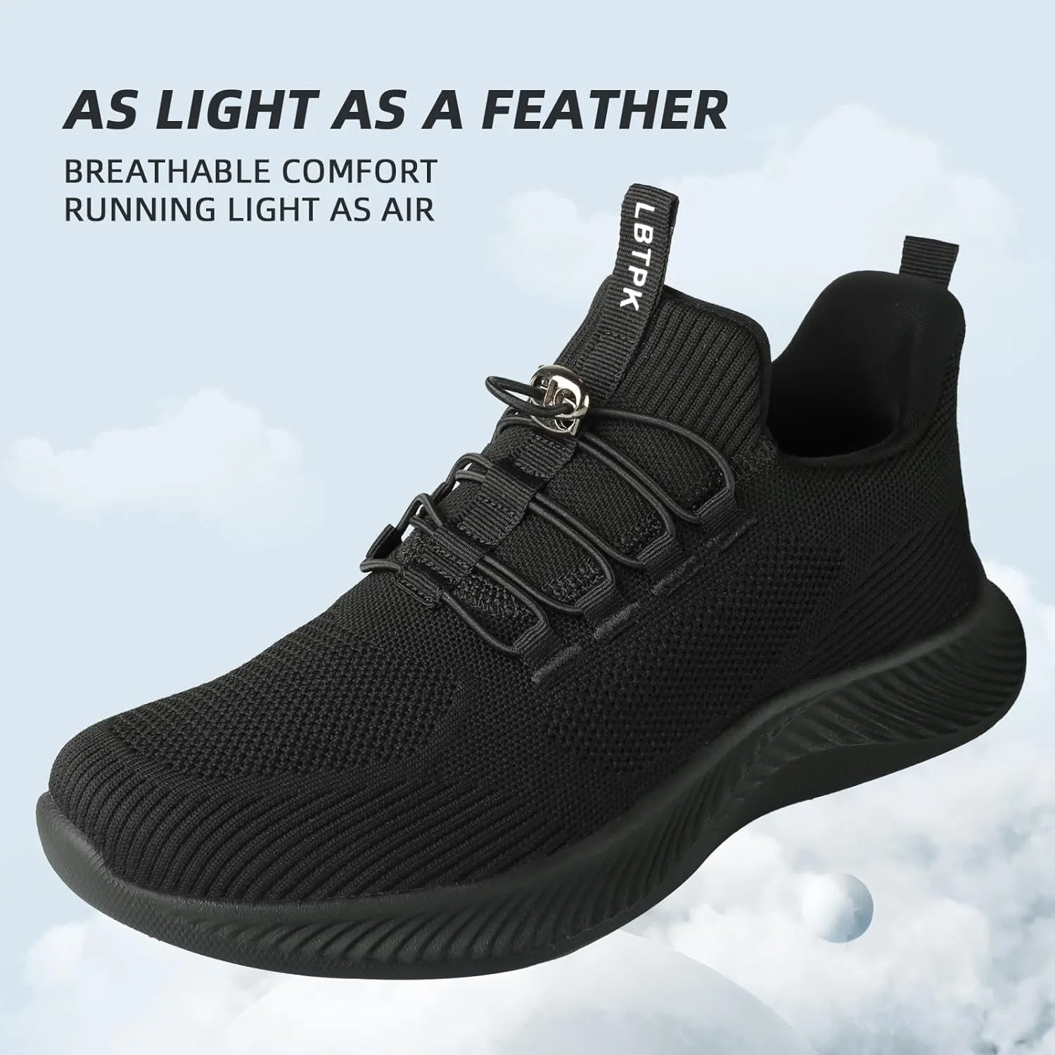 Walking Shoes for Women- Lightweight, Slip On, Breathable Sneakers for Running, Walking, Jogging, Gym
