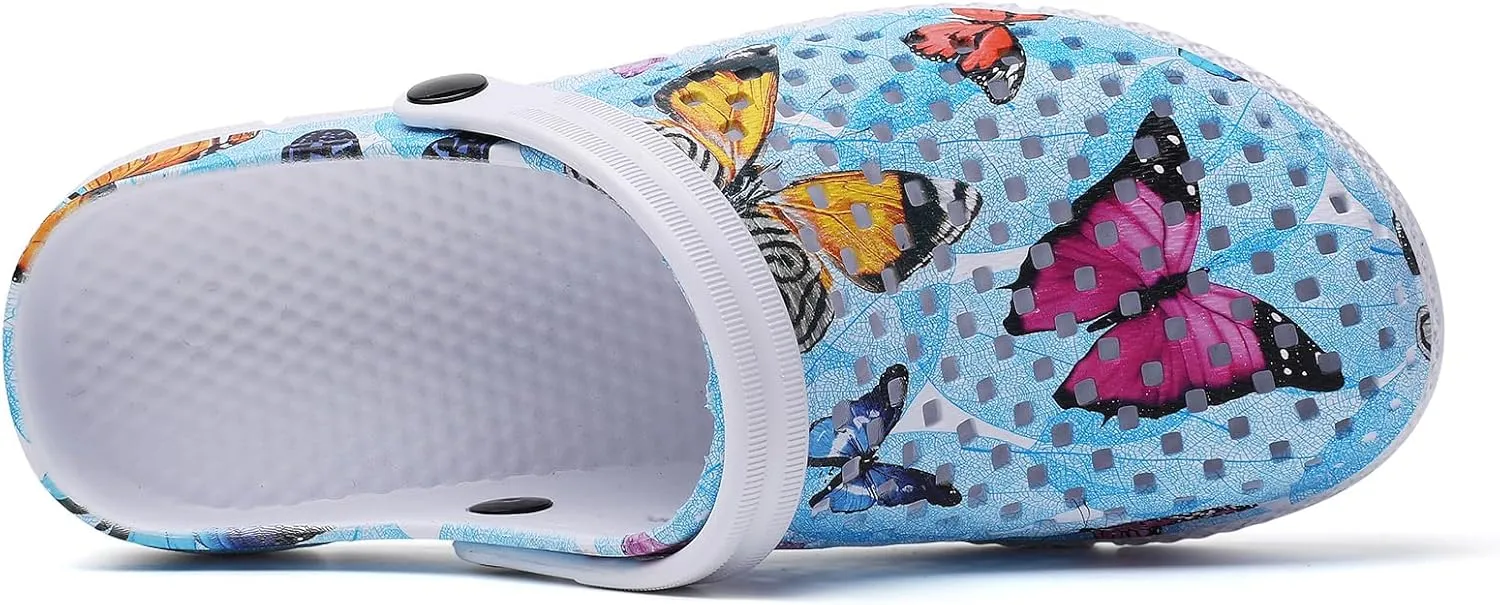 Waterproof Garden Clogs for Women: Classic Comforts - Slip On Lightweight Beach Sandals