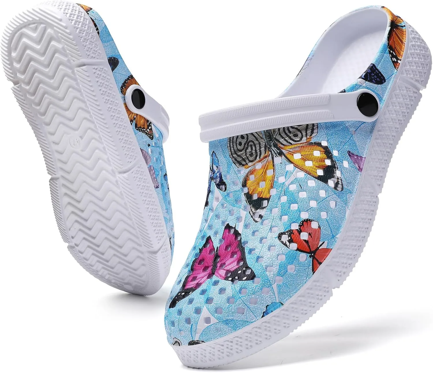 Waterproof Garden Clogs for Women: Classic Comforts - Slip On Lightweight Beach Sandals