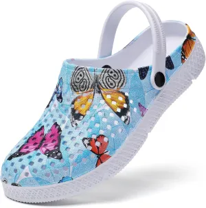 Waterproof Garden Clogs for Women: Classic Comforts - Slip On Lightweight Beach Sandals