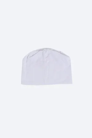 White Slip-on Hijab Cap