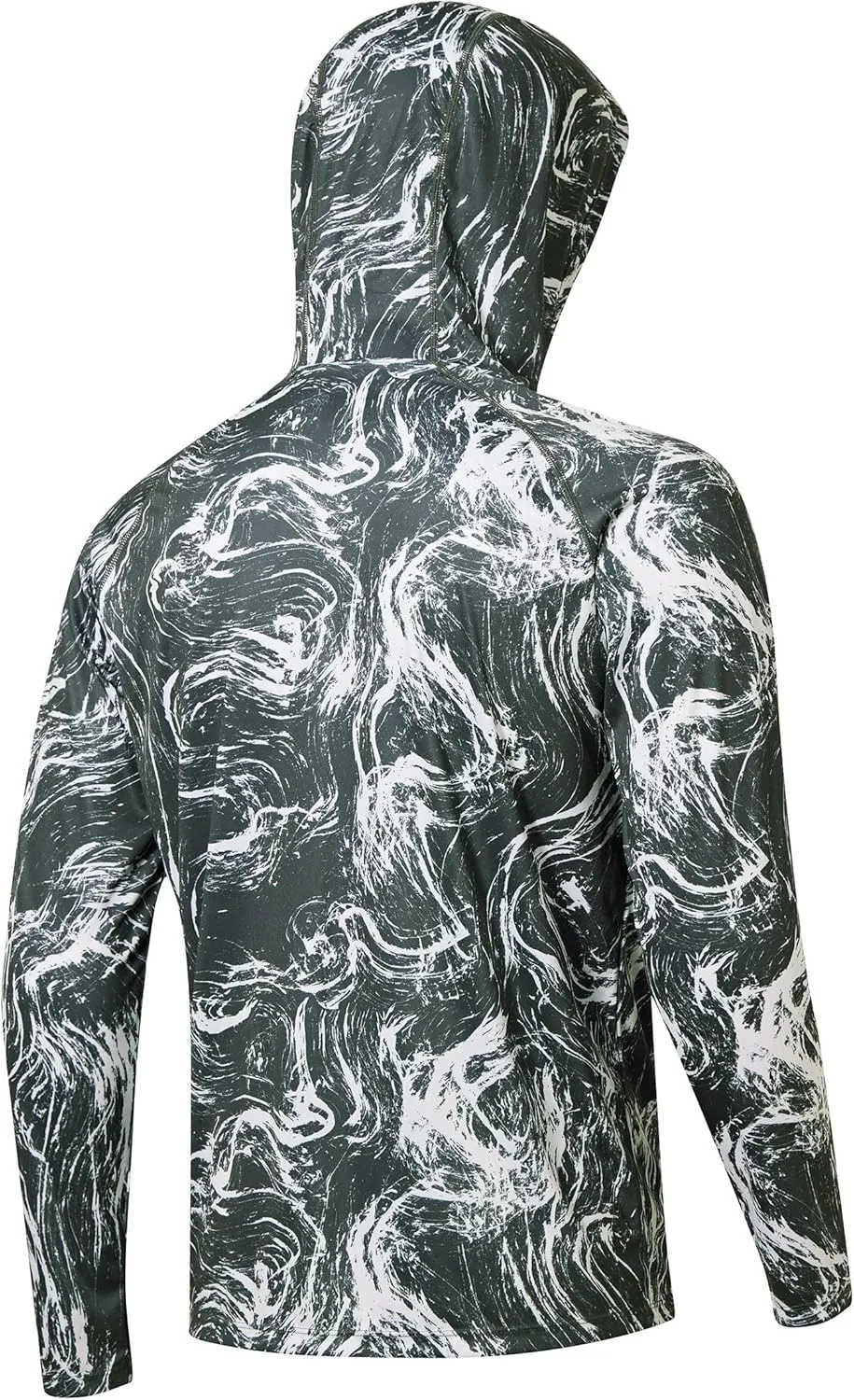 Willit Men's UPF 50  Sun Protection Hoodie Shirt Long Sleeve Rash Guard Fishing SPF Outdoor UV Shirt Lightweight Pocket