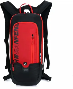 WINDCHASER Cycling Backpack, 10L Bicycle Backpack Waterproof Breathable Bag for Outdoor Travel Hiking Climbing Biking Running Skiing (Red)