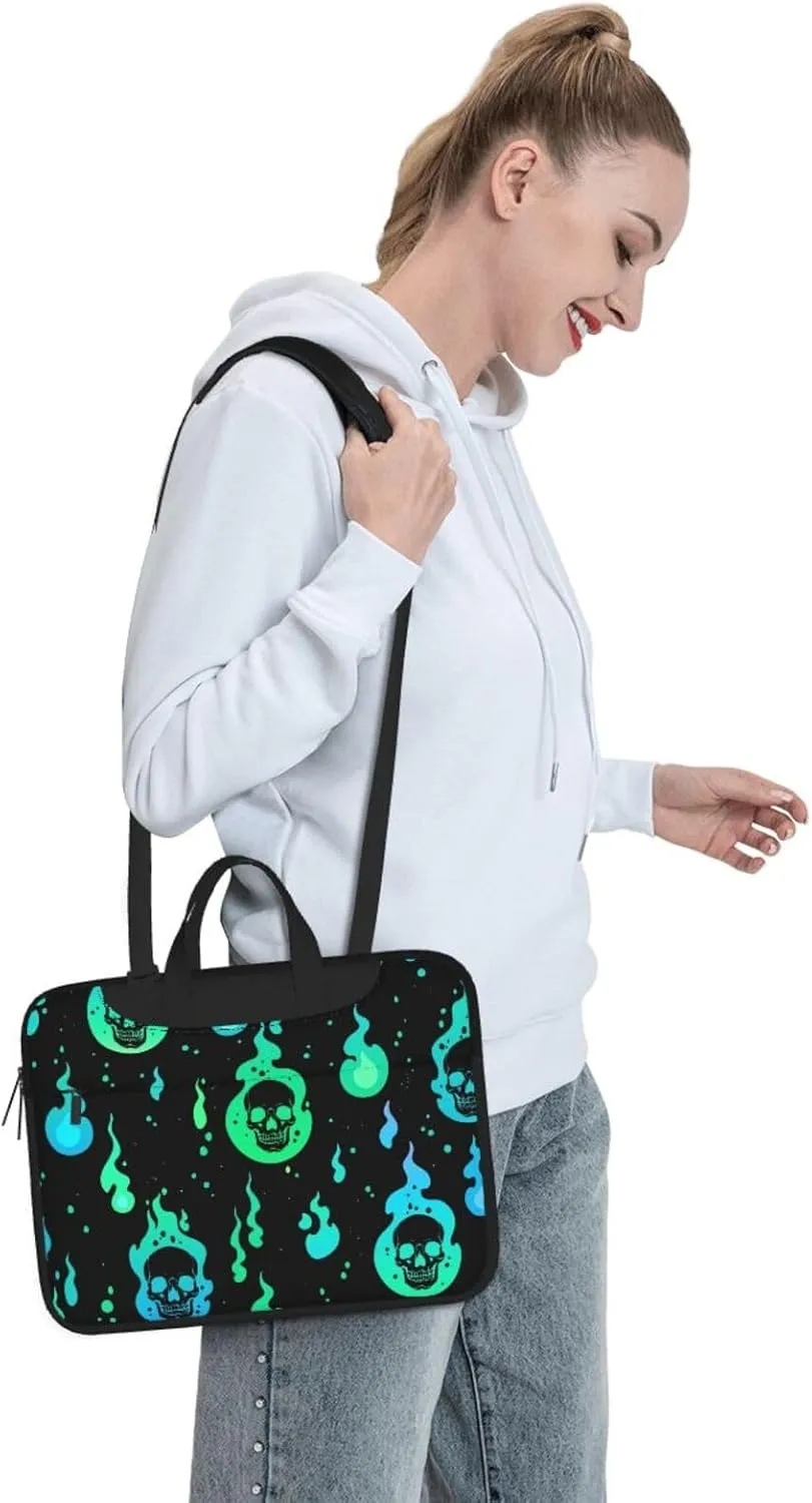 Witchcraft Cat Stars Laptop Bag Classic Slim Briefcase Messenger Bag, Spacious, Ergonomic