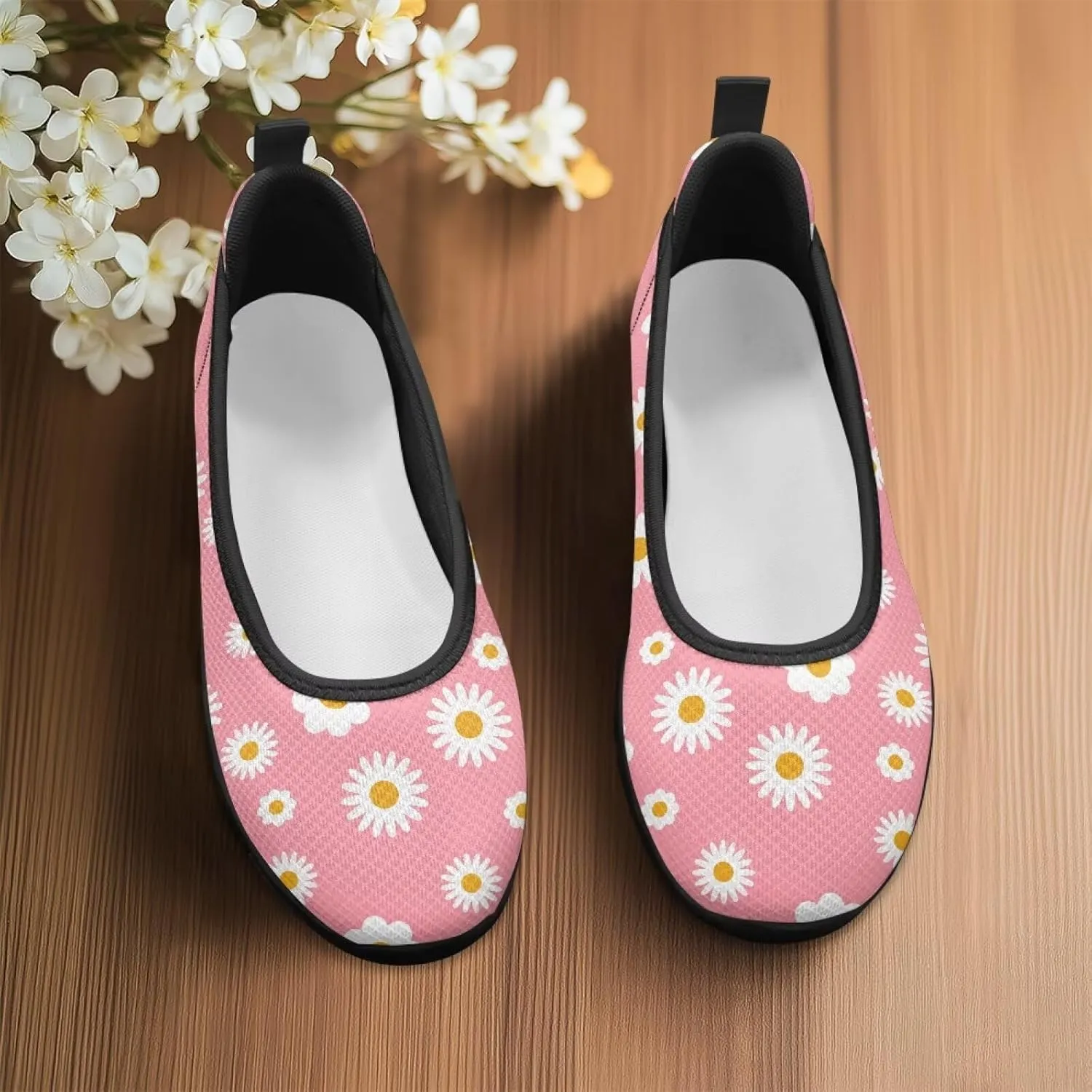 Women Casual Slip On Shoes Lightweight Flat Shoes for Women Dressy Shoes