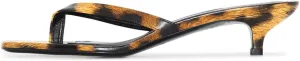 Women Comfy Thong Open Toe Low Heel Flip Flops Slip on Mules Summer Beach Vacation Casual Daily Slide Sandals Size 4-16 US