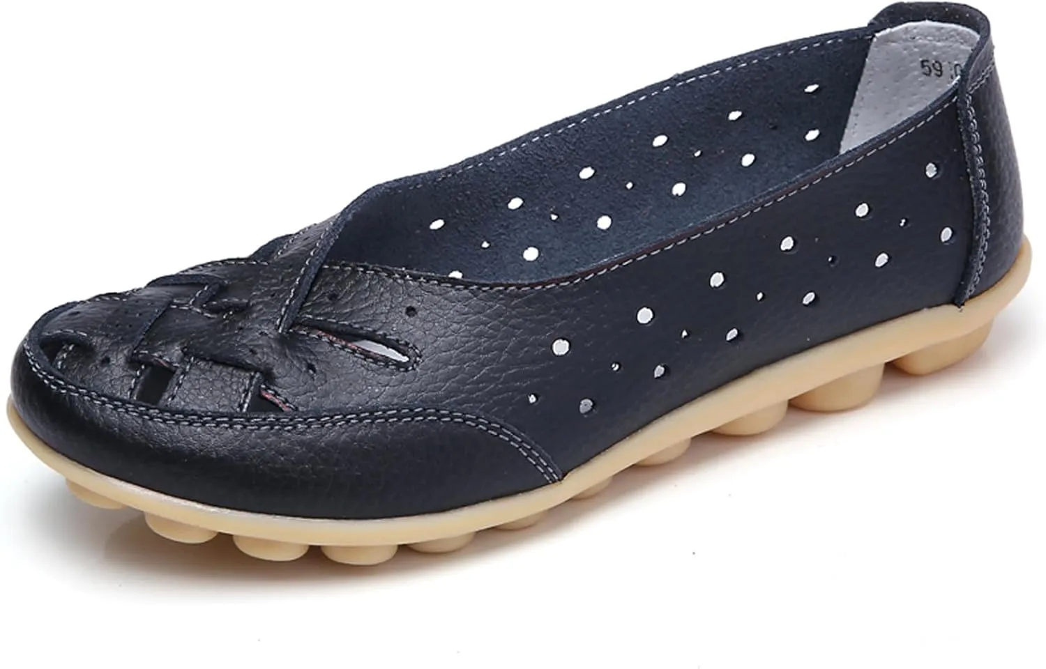 Women Penny Loafer Casual Comfort Slip on Shoes Walking Flat Driving Moccasins Wide Width Shoes Ladies
