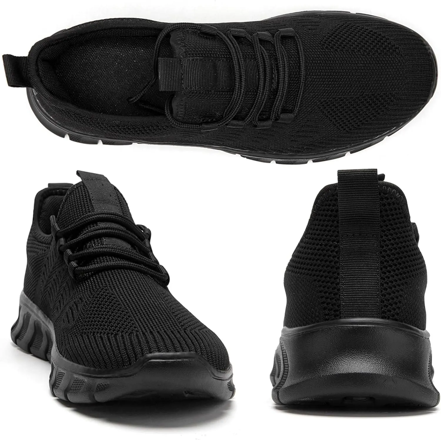Women Running Shoes Tennis Walking Sneakers Lightweight Slip On Workout Gym Shoes
