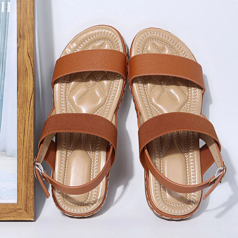 Women Summer Flat Shoes Soft Sandals