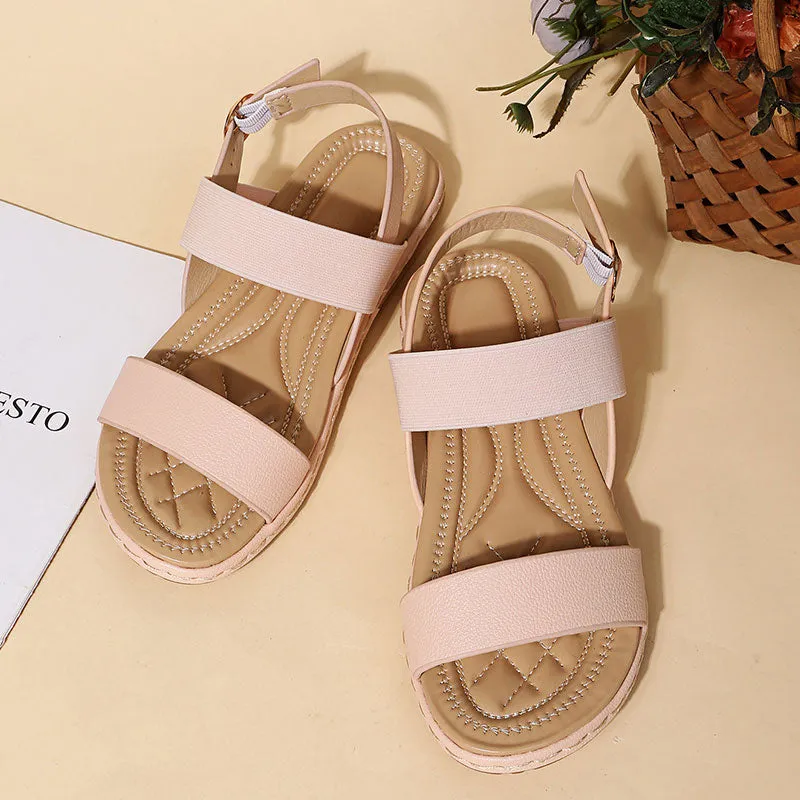 Women Summer Flat Shoes Soft Sandals