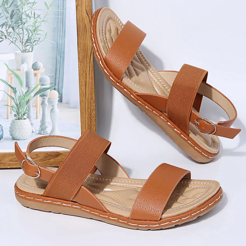 Women Summer Flat Shoes Soft Sandals