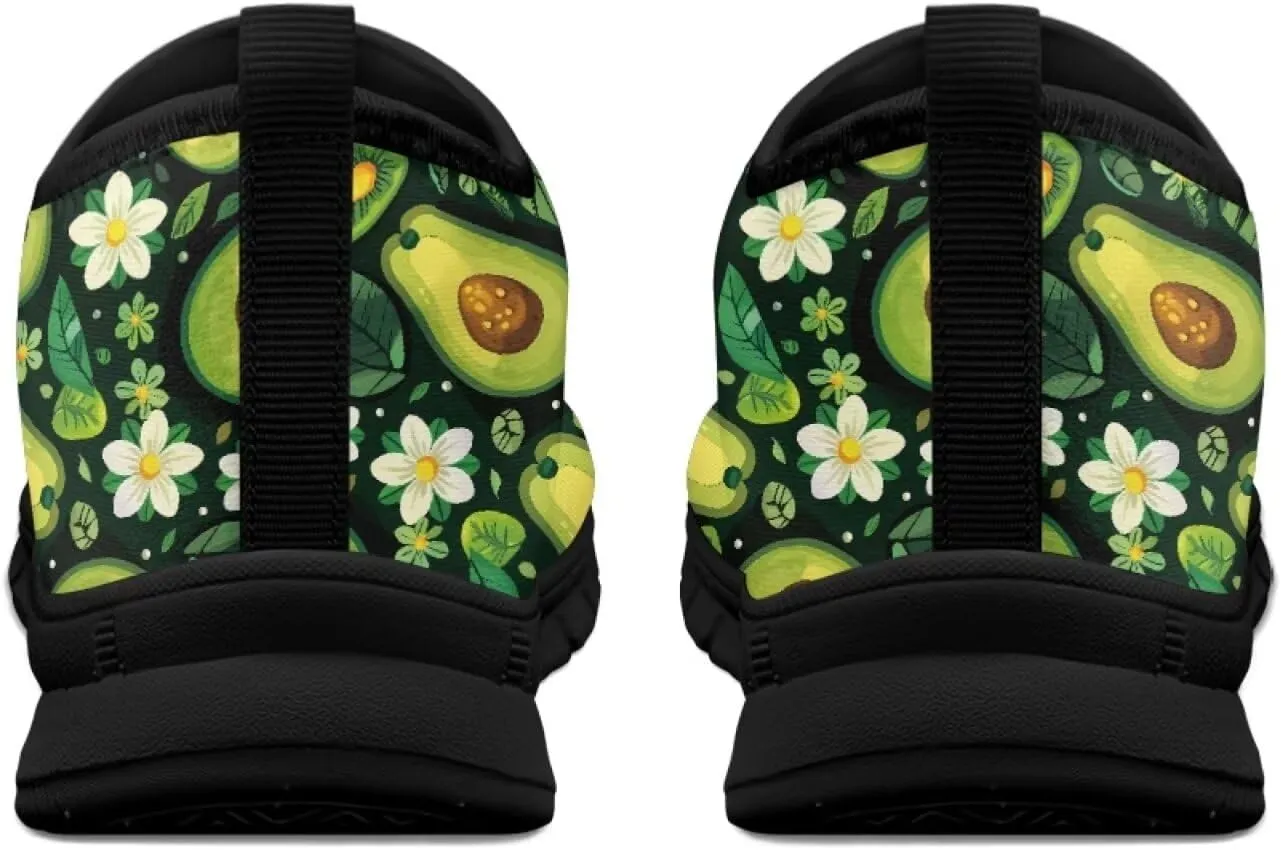 Women's Animals Pattern Sneaker Low Cut Slip on Comfortable Lightweight Walking Anti Slip