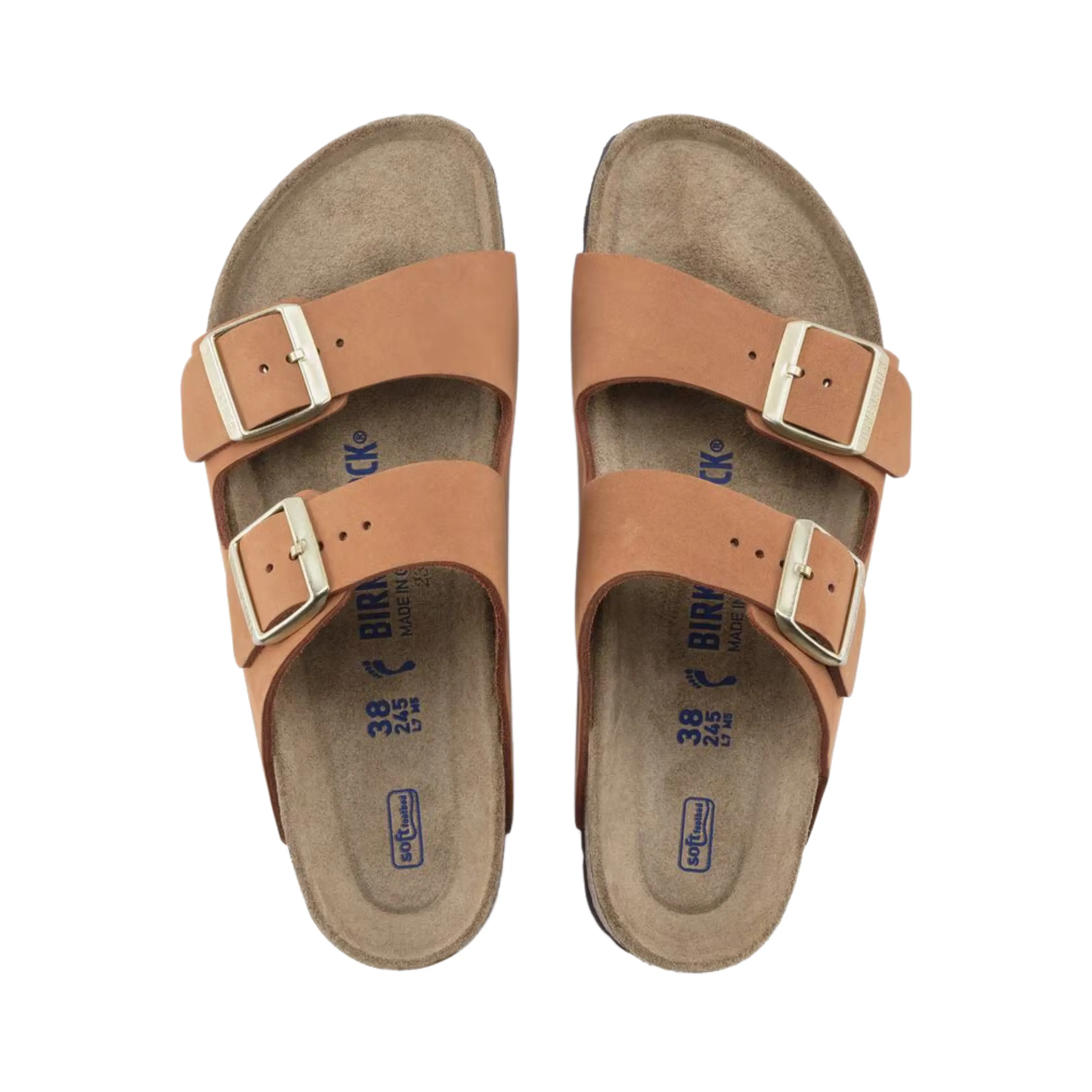 Women's Arizona Soft Footbed (Nubuck Leather) - Pecan