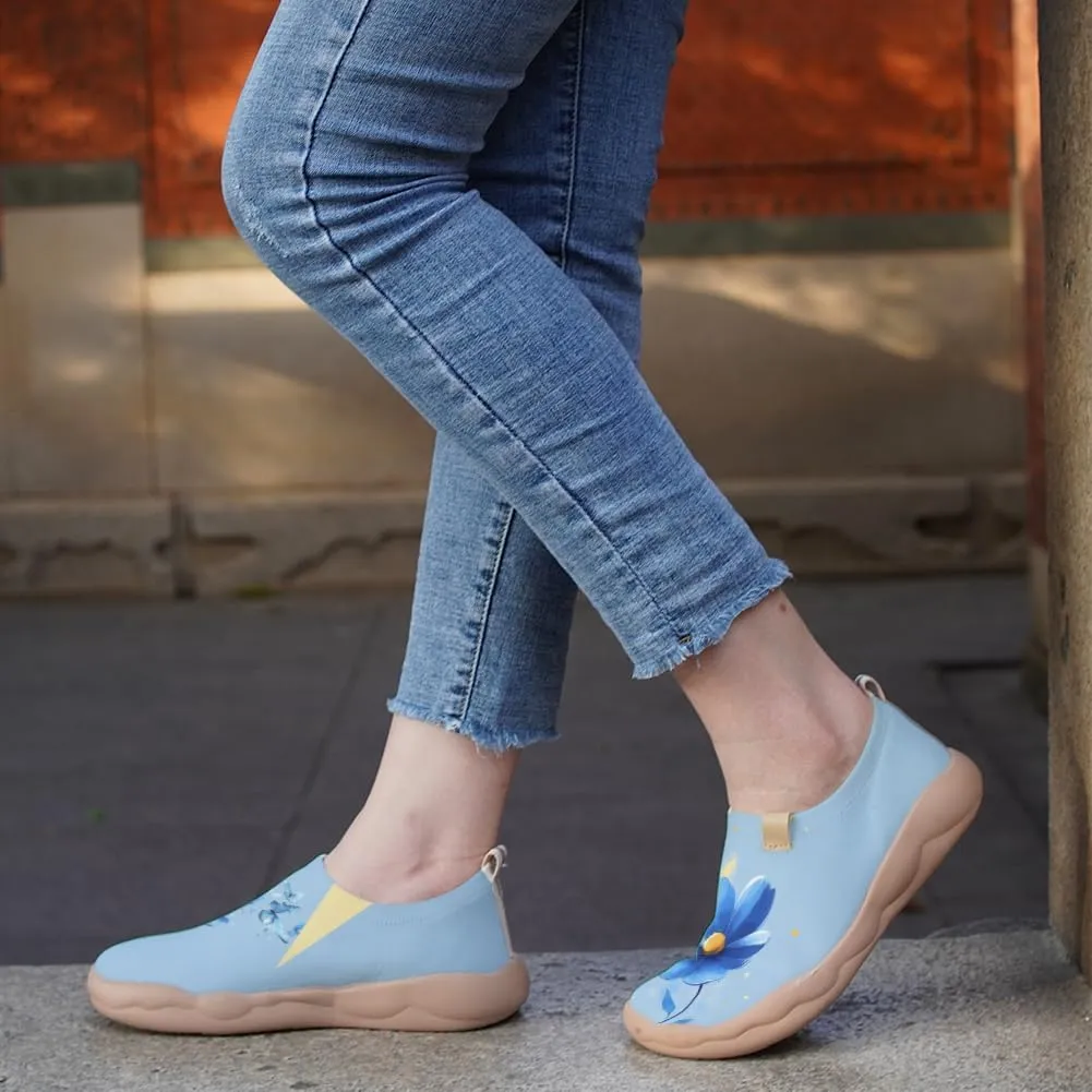 Women's Art Travel Slip-On Loafers Casual Shoes Lightweight Breathable Flats Comfortable Sneakers Garden Series