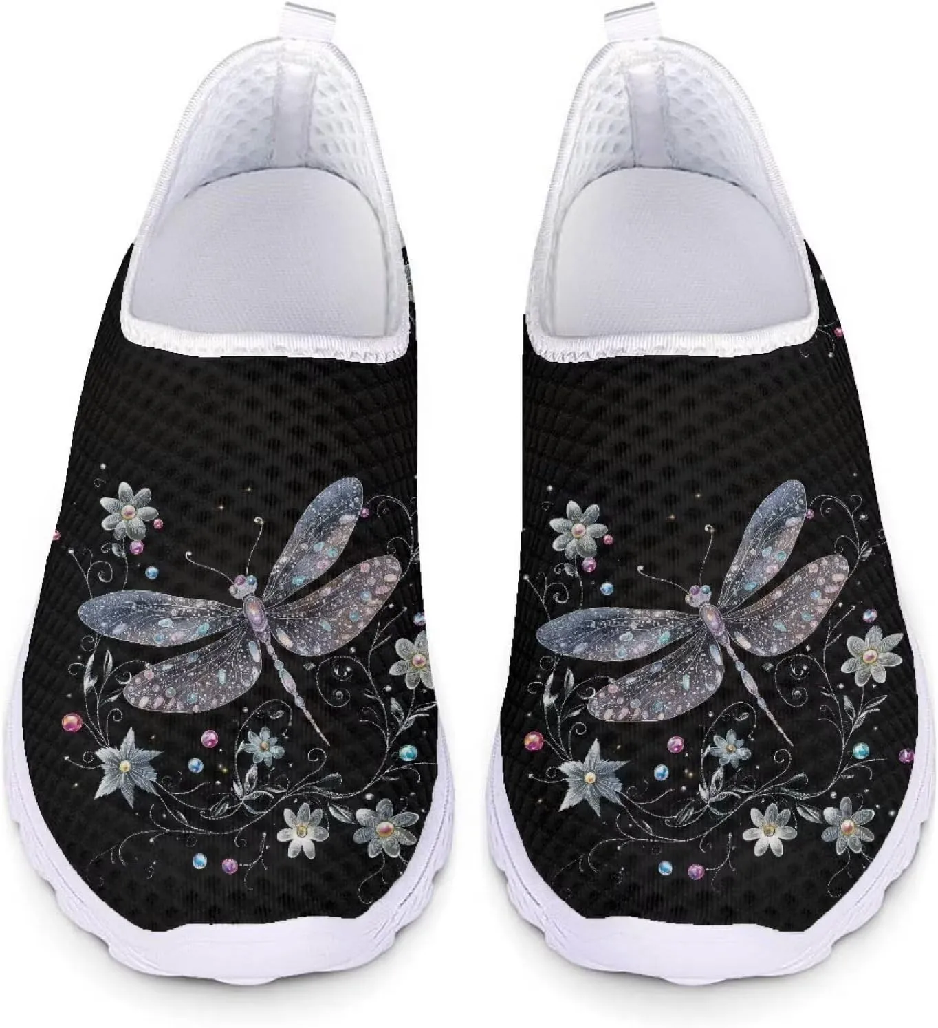Womens Athletic Water Shoes Lightweight Quick Dry Beach Sneakers Flat Shoes