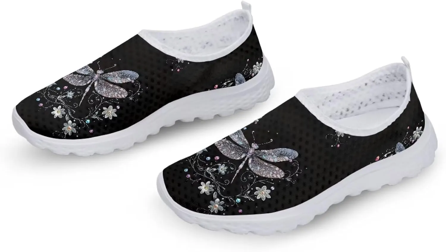 Womens Athletic Water Shoes Lightweight Quick Dry Beach Sneakers Flat Shoes