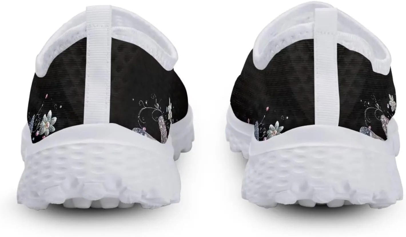 Womens Athletic Water Shoes Lightweight Quick Dry Beach Sneakers Flat Shoes