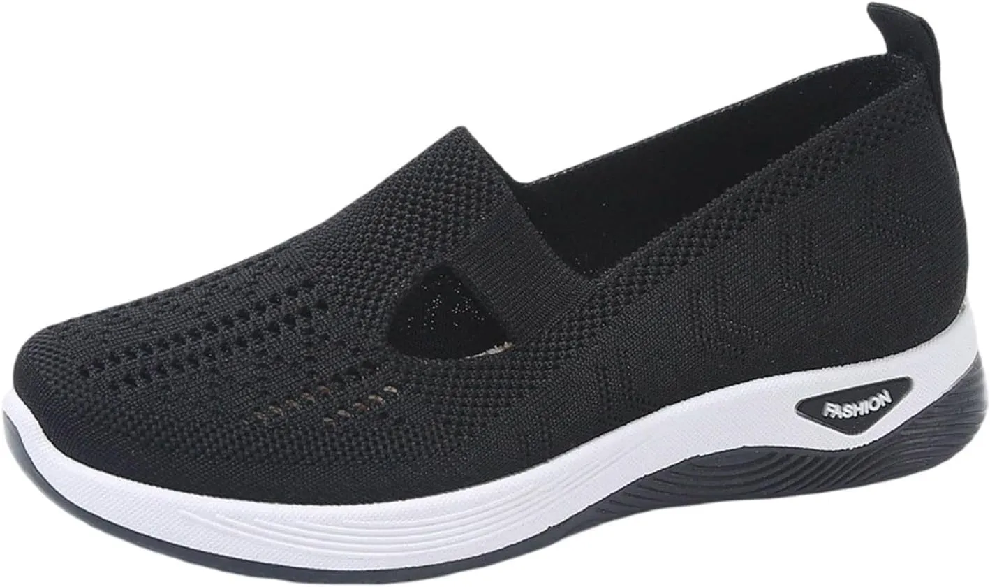 Women's Autumn and Winter Bow Soft Soled Slip On Flat Heels and Fleece Warm Shoes Women S Shoes