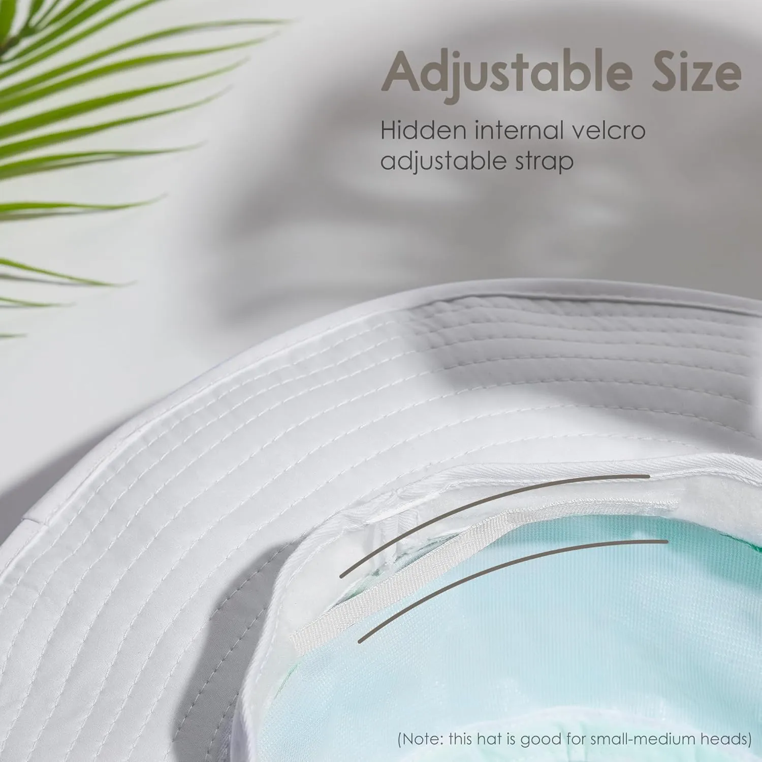 Women’s Beach Hat with Wide Brim Packable for Travel, UV Protection UPF50  Tropical Summer Hat Pineapple Cord Lock Bucket Hat