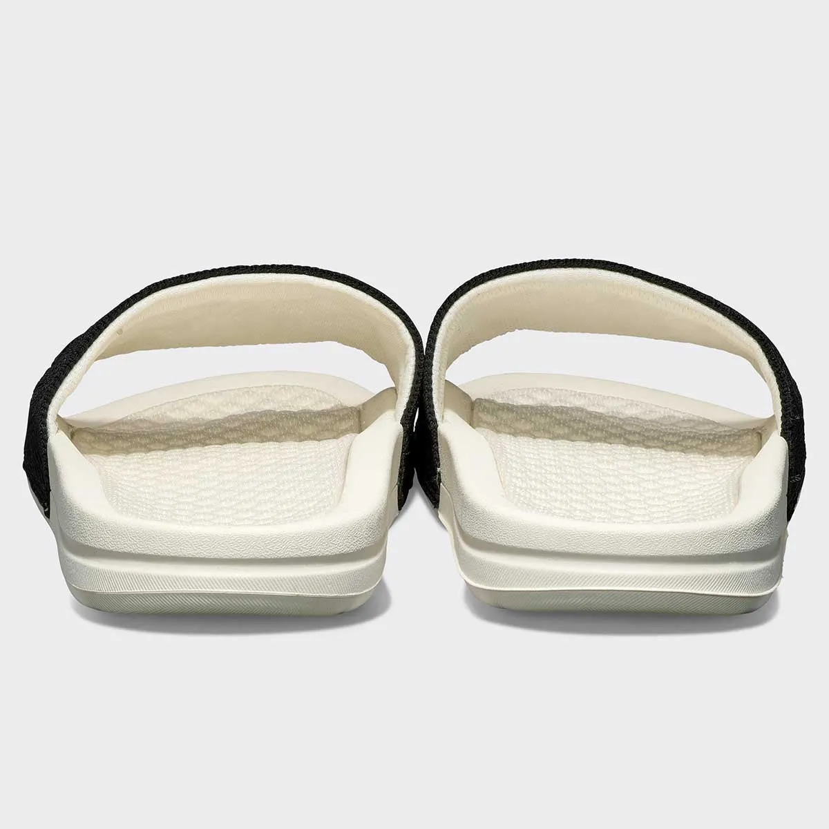Women's | Big Logo TechLoom Slide | Ivory / Black