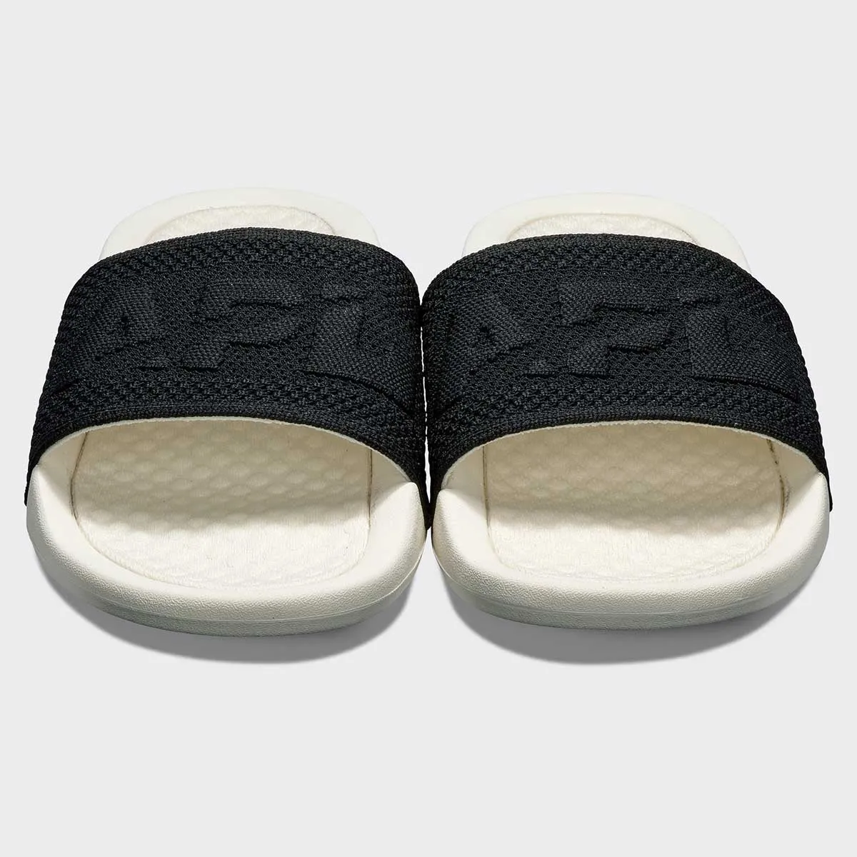 Women's | Big Logo TechLoom Slide | Ivory / Black