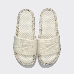 Women's | Big Logo TechLoom Slide | Pristine / Fatigue / Speckle
