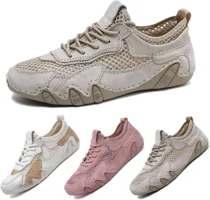 Women's Breathable mesh Outdoor Arch Support Shoes, mesh Upper,Lightweight,Cushioning,Lightweight Casual Summer Sneakers for Hiking and Walking