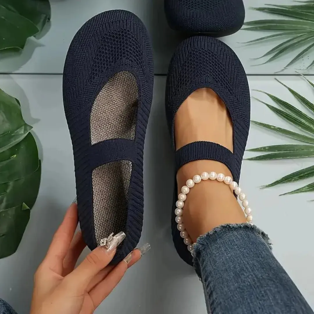 Women's Breathable Round Toe Slip-On Shoes | Casual