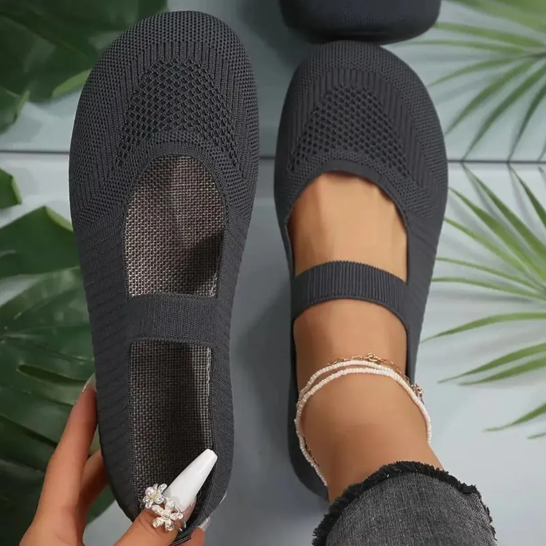 Women's Breathable Round Toe Slip-On Shoes | Casual