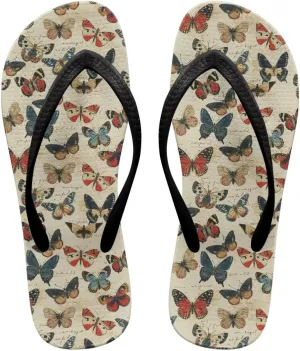 Women's Casual Flip Flops Comfortable Soft Sole Non-Slip EVA Flat Sandals Vacation Sport Summer Shoes